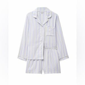 Stripe & Stare Soft Brushed Woven Pajama Set – Women’s Size S